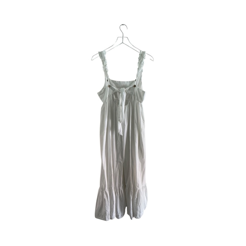 Free People Isabella Optic White Dress B006 - Picture 5 of 6